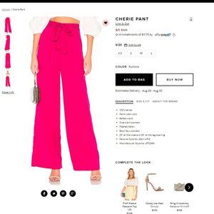 Line & Dot Cherie Pant Size Small